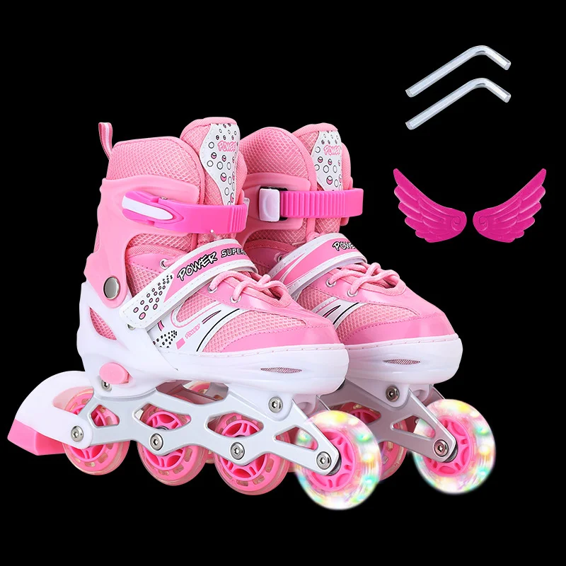 Kids Outdoor Quad - Sepatu Roda Quad Dua Baris 4