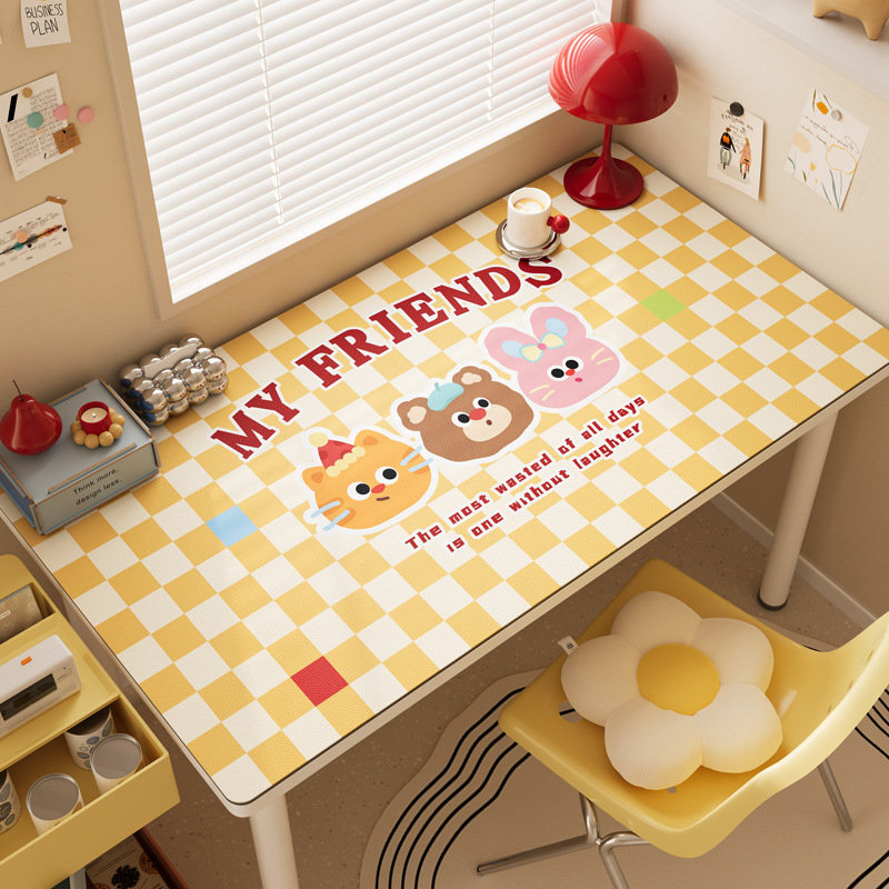 Kids Outdoor Mat Waterproof - Alas Meja Persegi Panjang dari Kulit