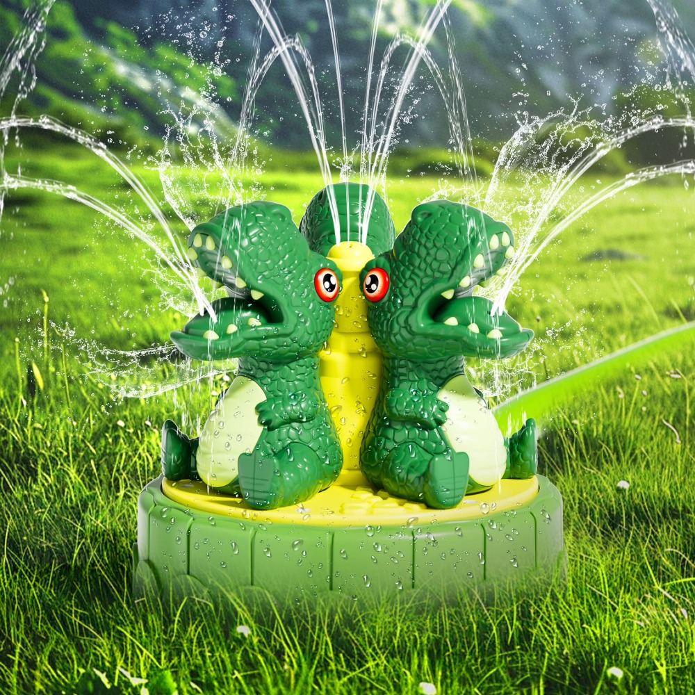 Kids Outdoor Garden Toys - Penyemprot Air Berbentuk Dinosaurus untuk Anak-anak,