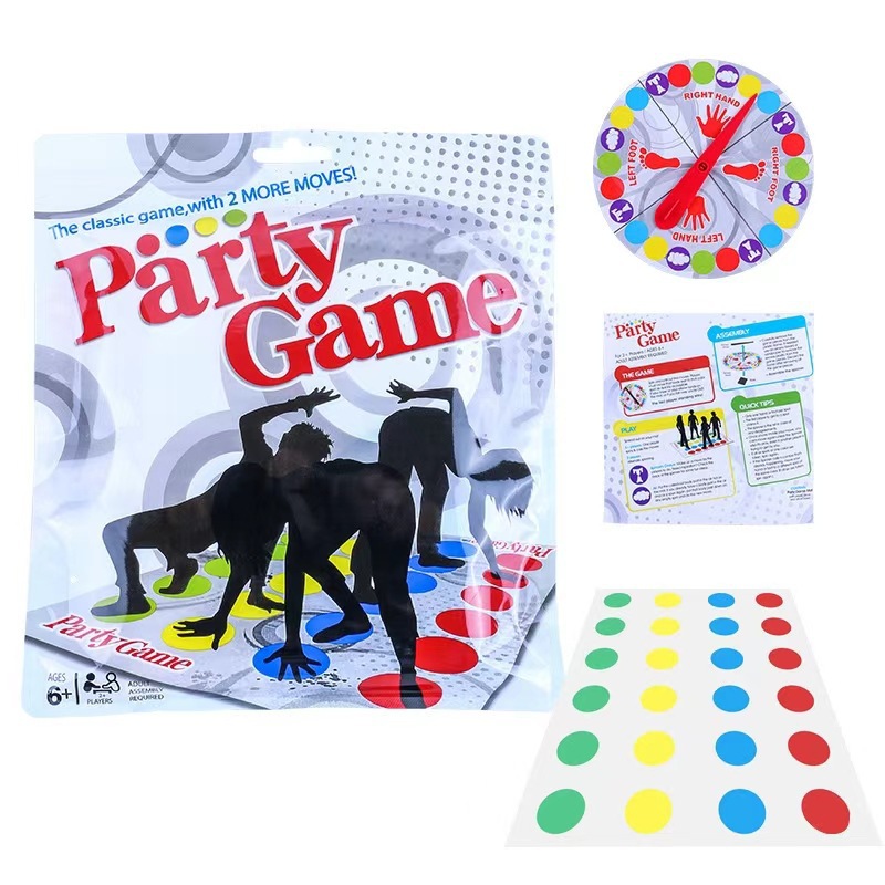 Kids Outdoor Garden Toys - Permainan Pesta Twister - Mainan Olahraga