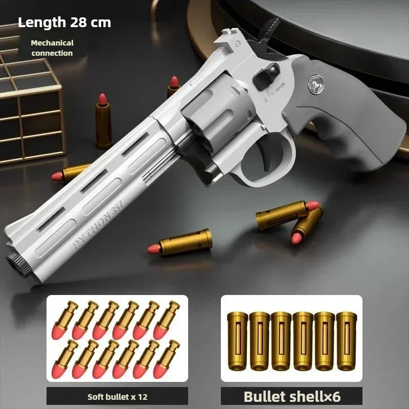 Kids Outdoor Games For Party - Pistol Peluncur Peluru Lunak ZP5 357
