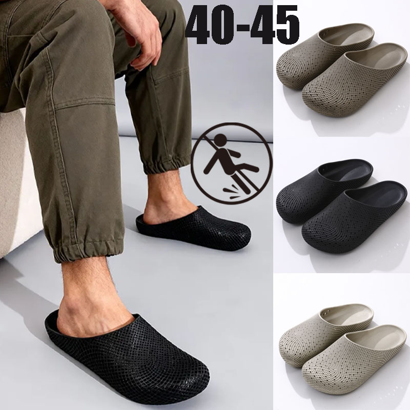 Kids Outdoor Shoes - Sandal Clog Pria Musim Panas, Anti-Slip