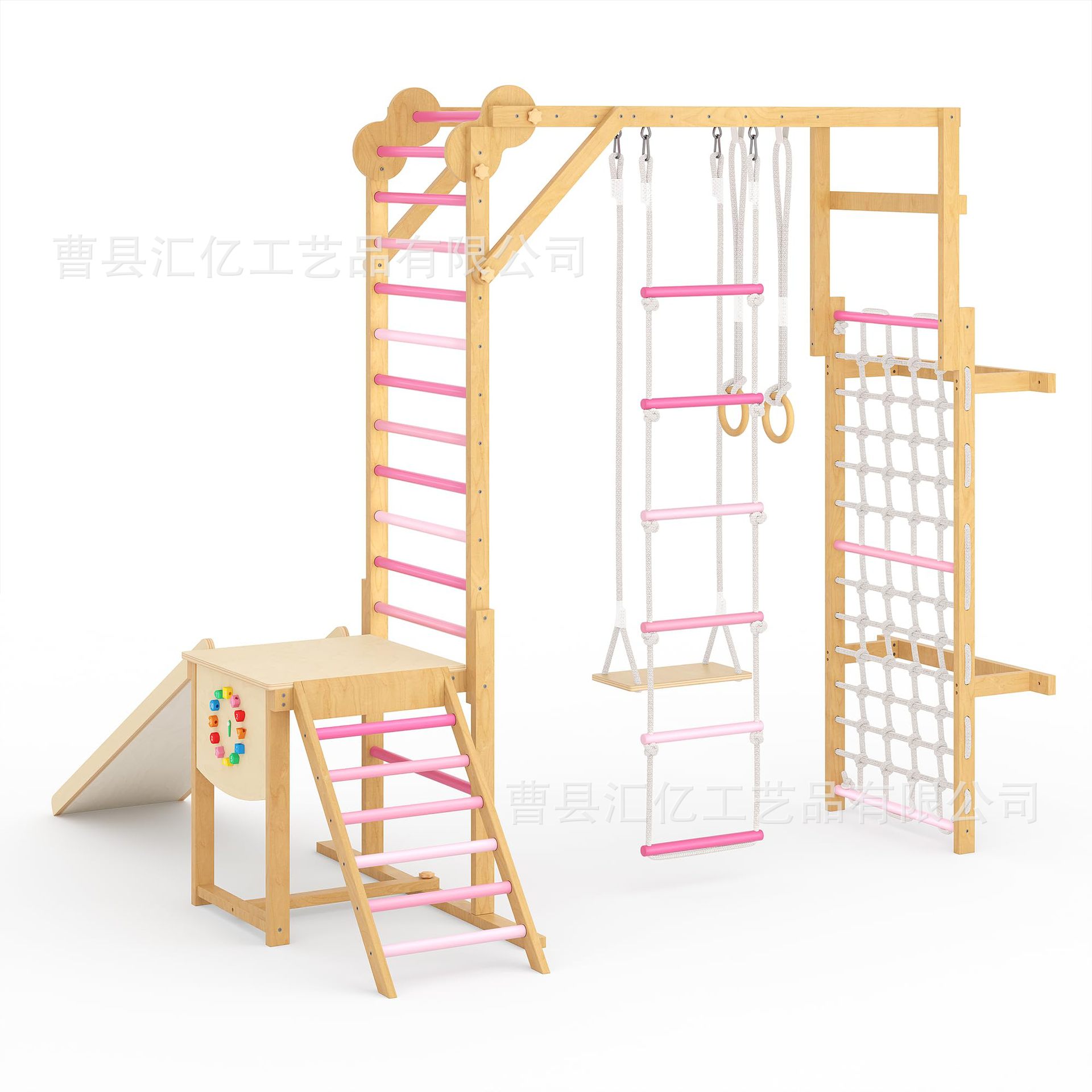 Kids Outdoor Treehouse - Mainan Kebugaran Fisik Anak dari Kayu