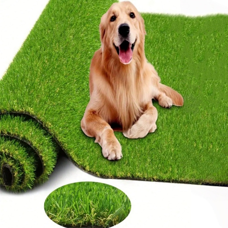 Outdoor Kid Friendly - Rumput Buatan Realistis 100cm, Rumput Sintetis