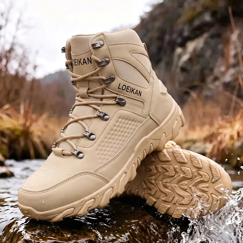 Kids Outdoor Boots - Sepatu Bot Taktis Pria Model High-Cut