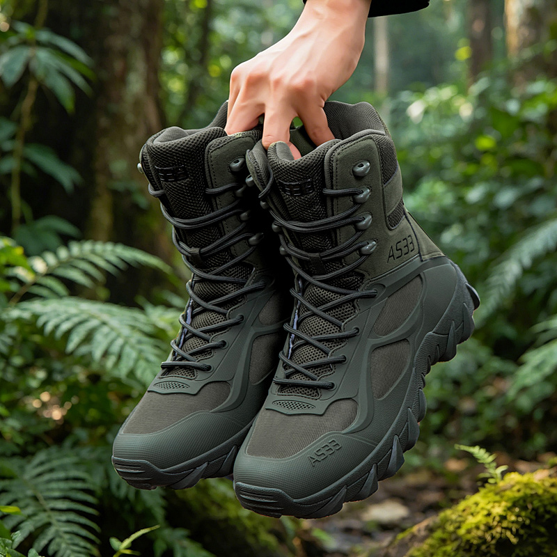 Kids Outdoor Boots - Sepatu Bot Taktis Pria Sepatu Bot