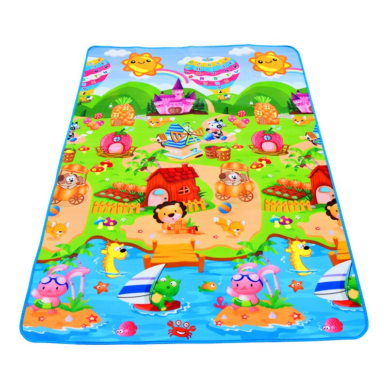 Kids Outdoor Mat Waterproof - Tikar bermain bayi, mainan karpet merangkak