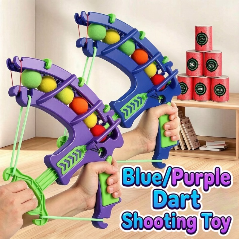 Kids Outdoor Garden Toys - Set Permainan Panahan Dart Interaktif, Mainan