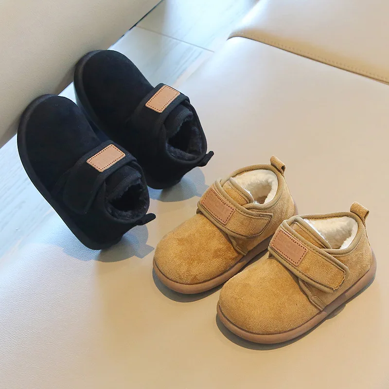 Kids Outdoor Boots - Sepatu Hangat Berlapis Bulu Domba untuk