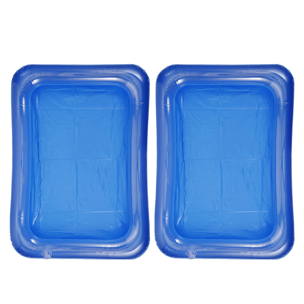 Kids Outdoor Doll House - 2 Buah Kolam Renang Tiup, Perlengkapan