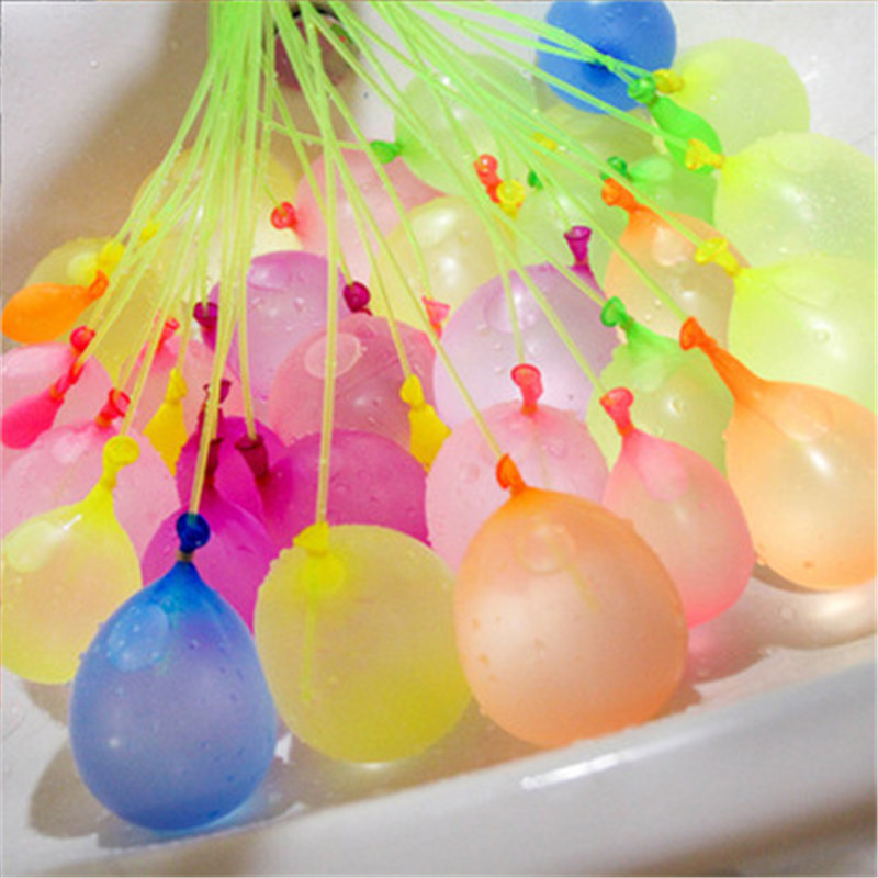 Kids Outdoor Games For Party - 111Pcs Balon Air Isi Cepat Otomatis,