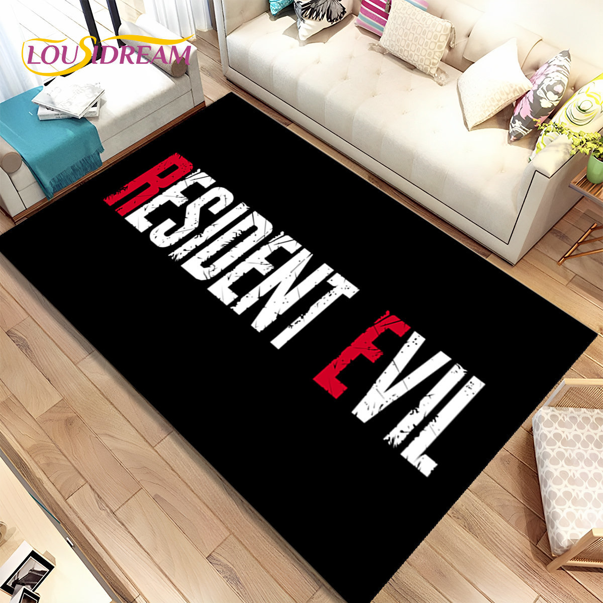 Kids Outdoor Mat Waterproof - 3D r-resident Evil Games Gamer karpet