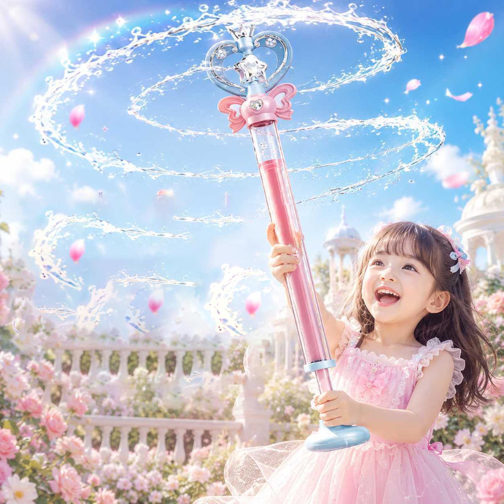 Kids Outdoor Games For Party - Tongkat Peri Penyemprot Air Desain Tarik