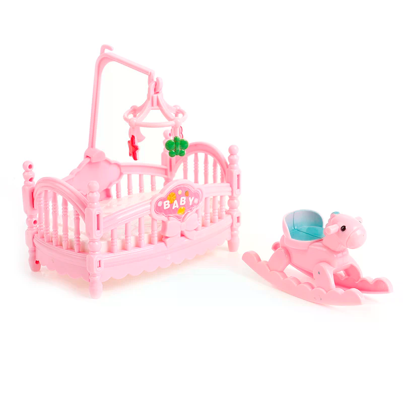 Kids Outdoor Doll House - Set Tempat Tidur Bayi Miniatur Kuda