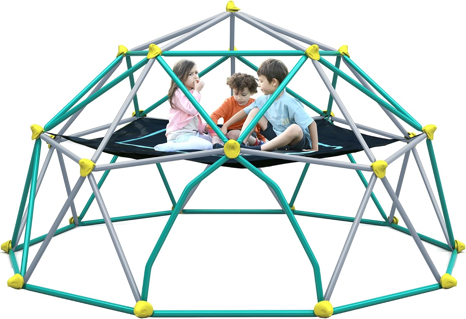 Kids Outdoor Climbing Dome - Kubah Panjat 13 Kaki dengan Kanopi