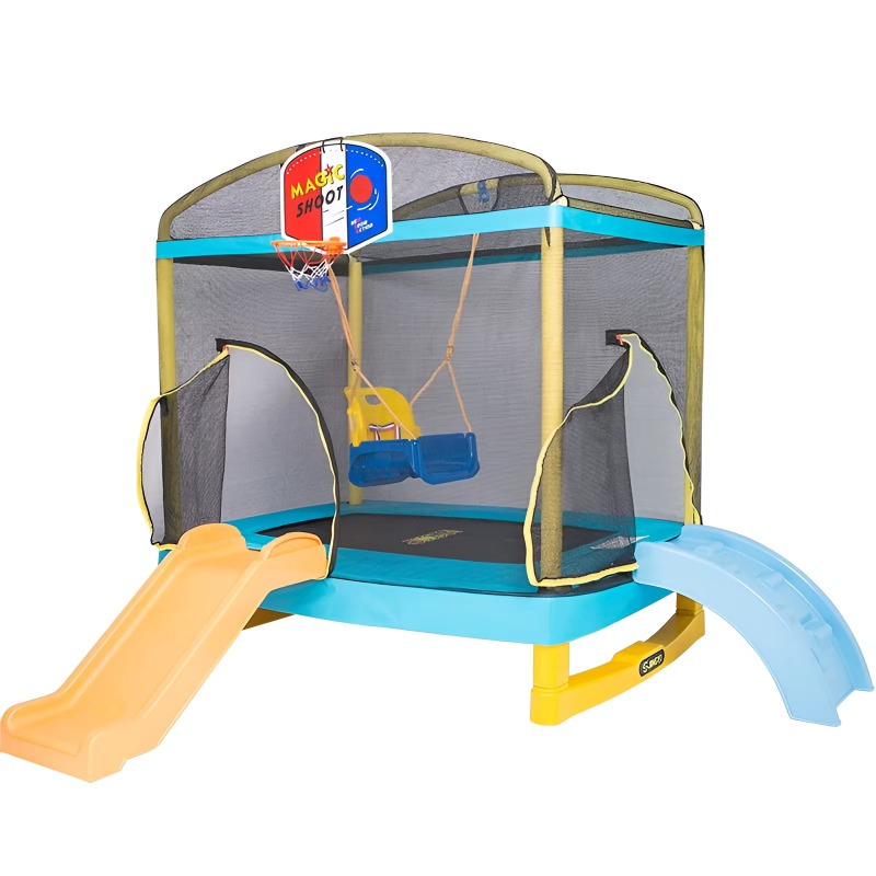 Kids Outdoor Slide - Trampolin Grosir untuk Anak-Anak, Trampolin Anak