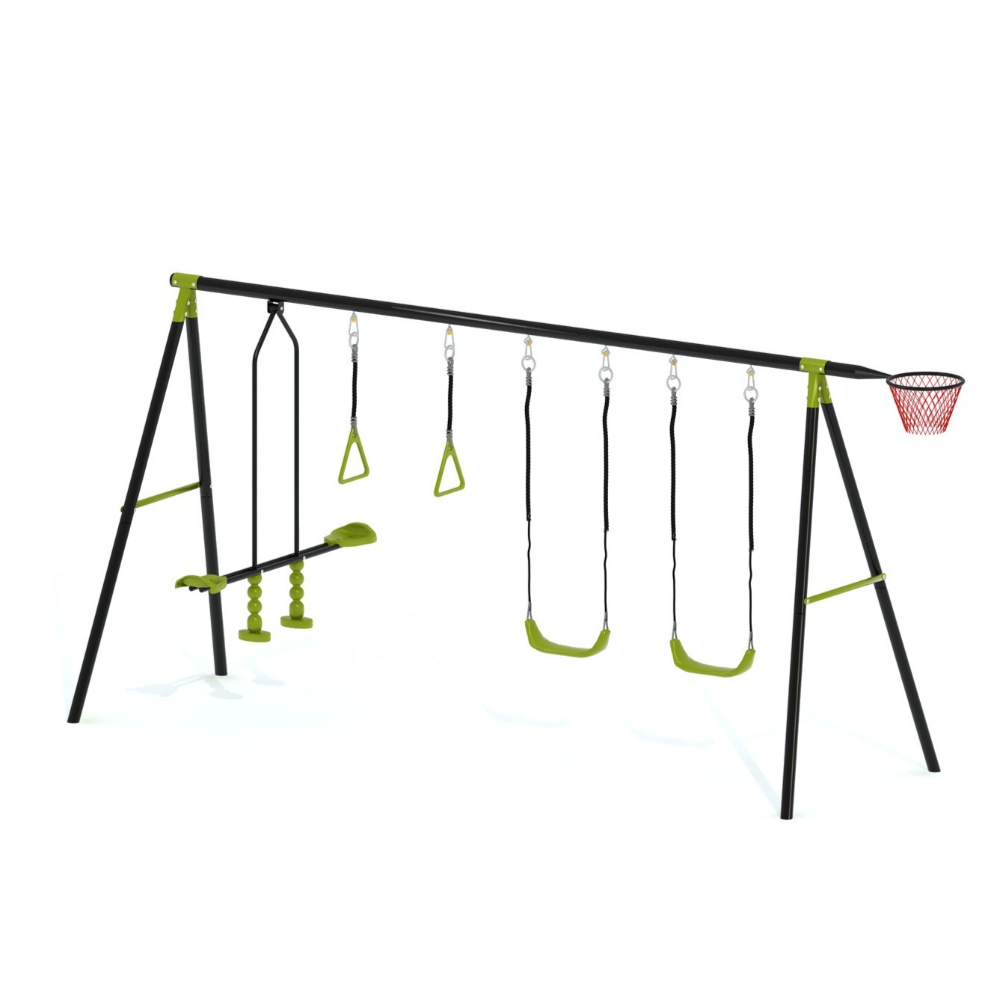 Set Ayunan, Perosotan, dan Pan - Kids Outdoor Treehouse ulasan dan harga