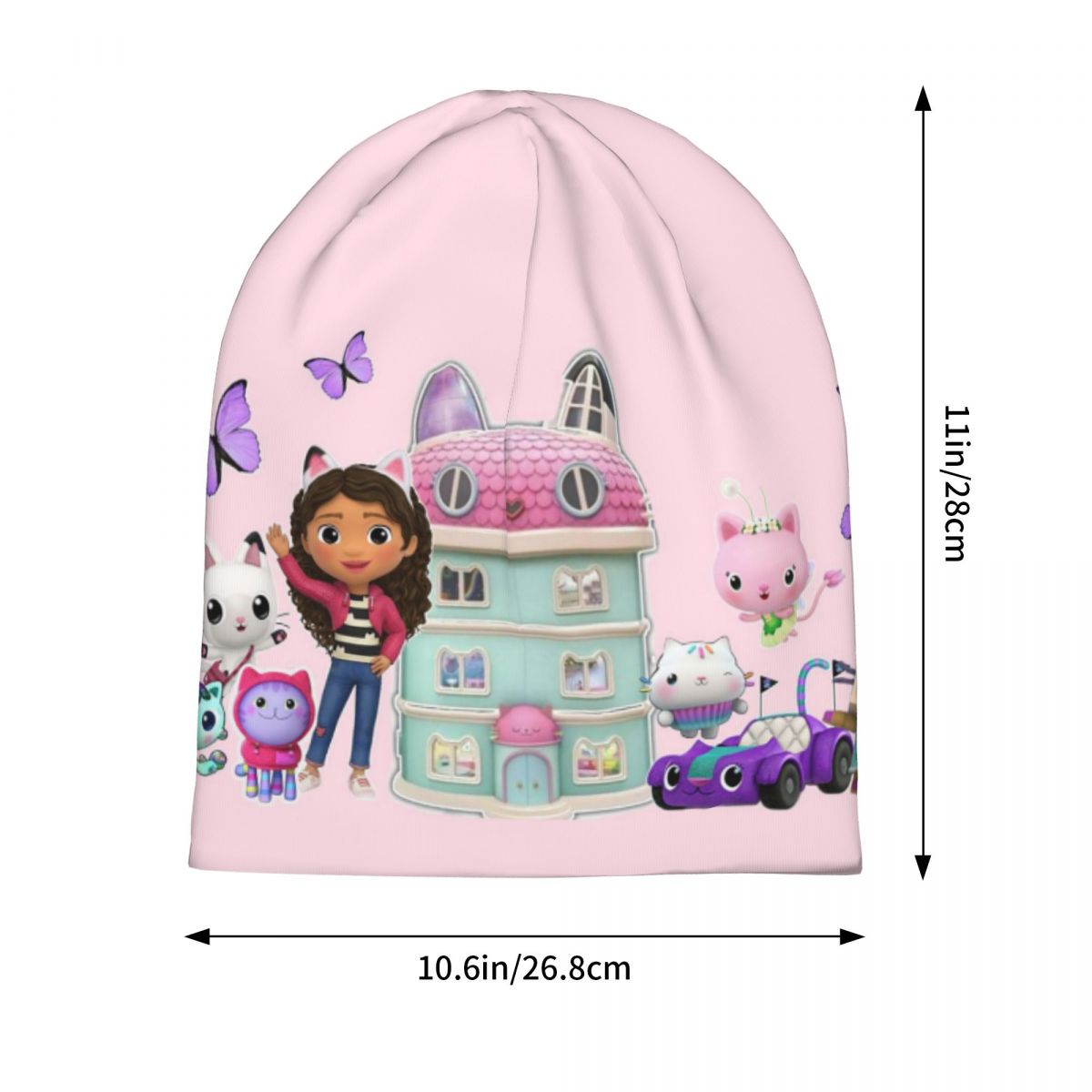 Topi Rajut Gabbys Dollhouse Ka - Kids Outdoor Doll House ulasan dan harga