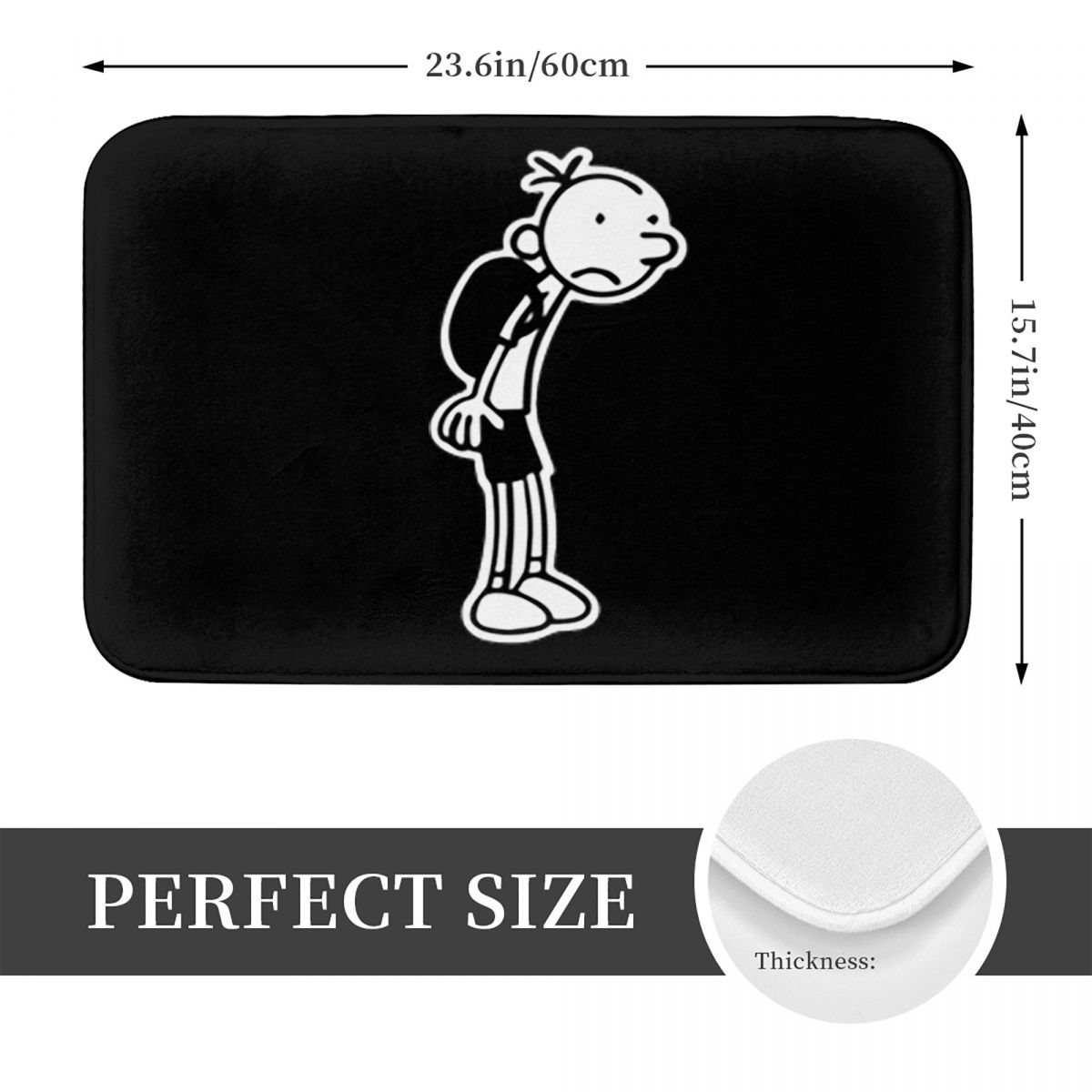 Diary Of A Wimpy Kid Keset Ant - Kids Outdoor Mat Waterproof ulasan dan harga