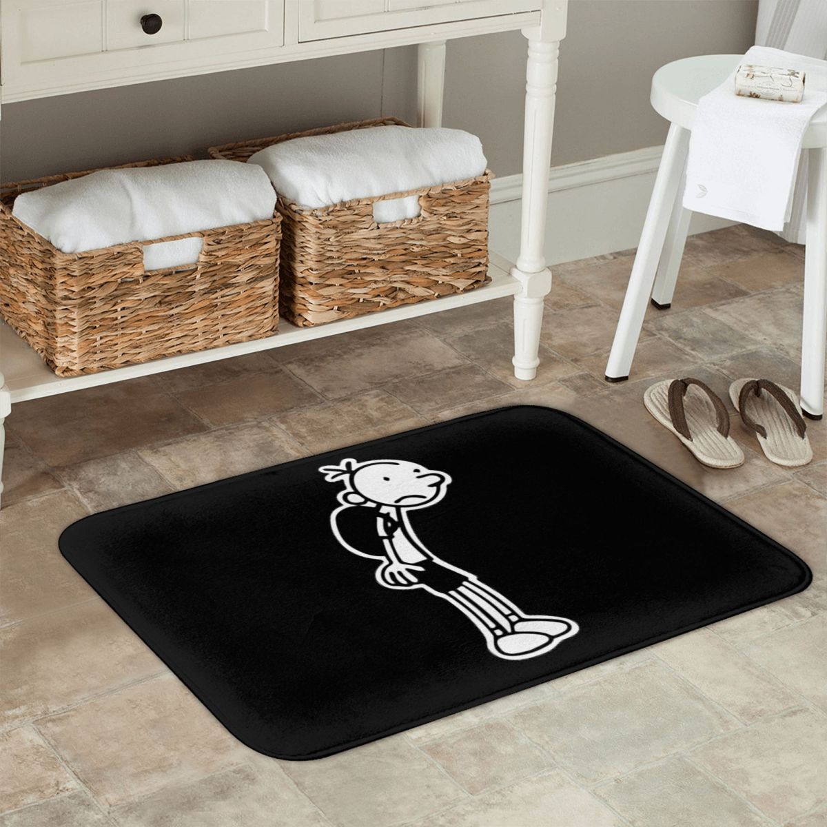 Diary Of A Wimpy Kid Keset Ant - Kids Outdoor Mat Waterproof ulasan dan harga