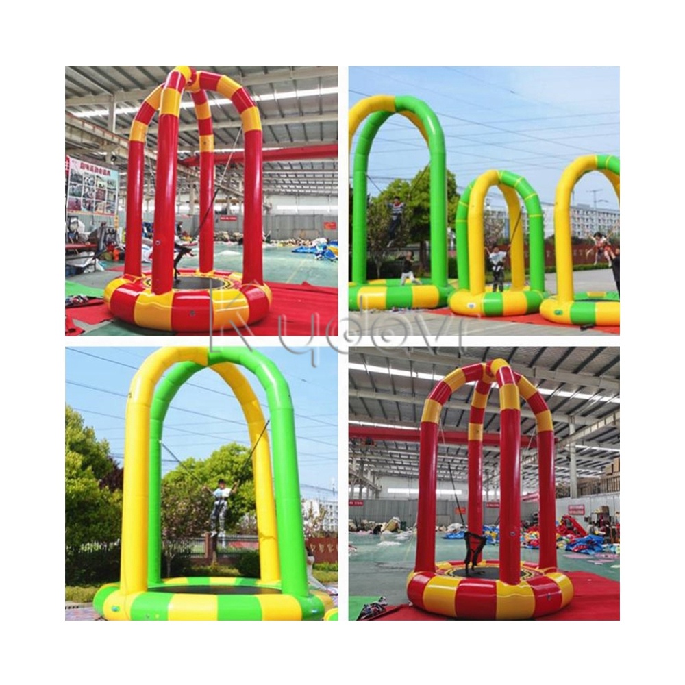 Taman Trampolin Mini Komersial - Kids Outdoor Jumping ulasan dan harga