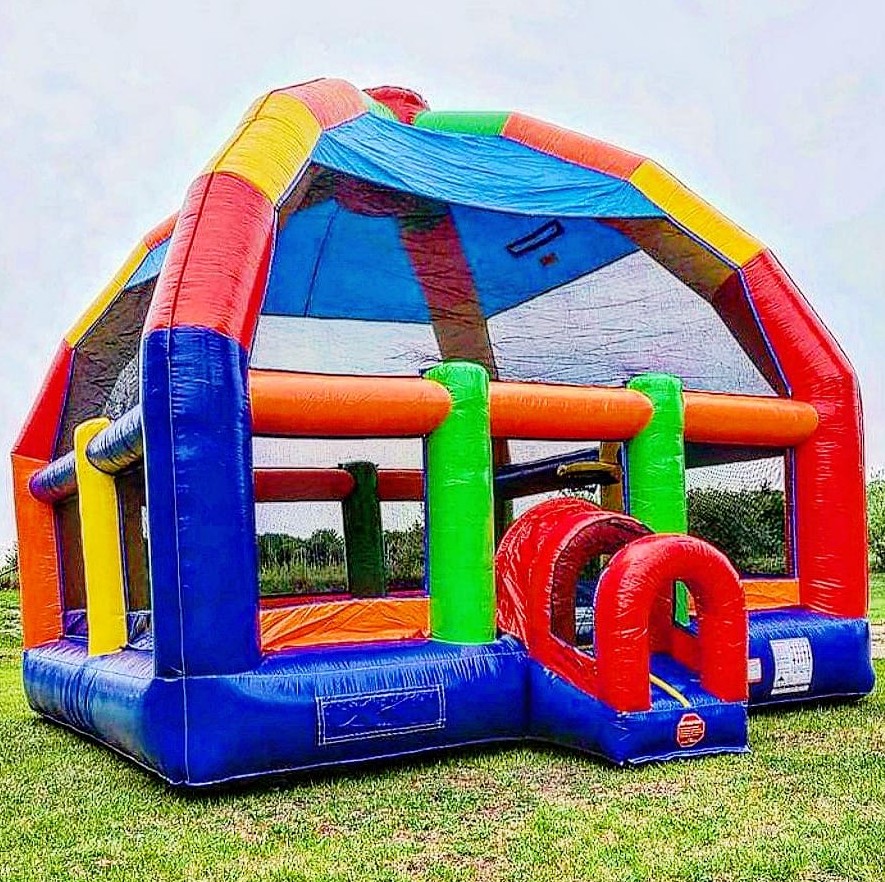 Kastil Lompat Tiup Besar, Perm - Kids Outdoor Jumping ulasan dan harga