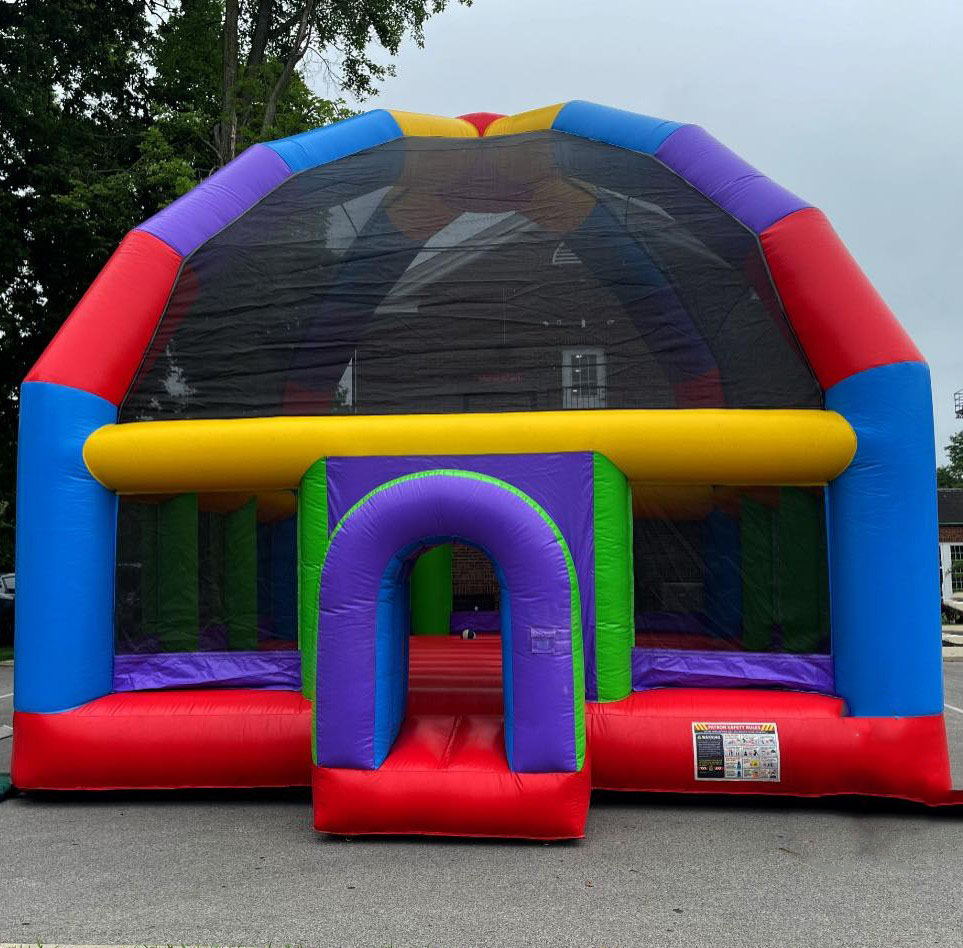 Kastil Lompat Tiup Besar, Perm - Kids Outdoor Jumping ulasan dan harga