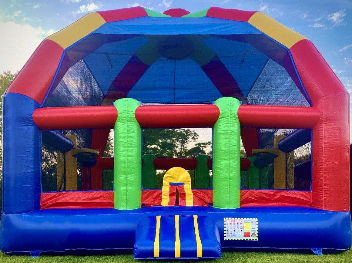 Kastil Lompat Tiup Besar, Perm - Kids Outdoor Jumping ulasan dan harga