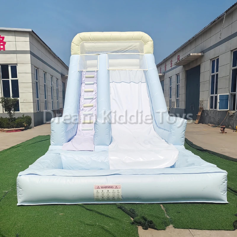 Perosotan Air Tiup Komersial D - Kids Outdoor Slide ulasan dan harga