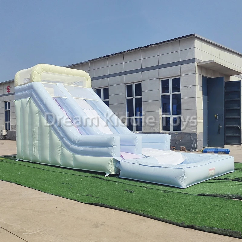 Perosotan Air Tiup Komersial D - Kids Outdoor Slide ulasan dan harga