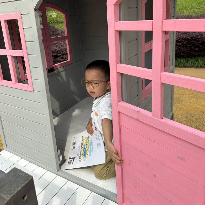 Perosotan besar luar ruangan,  - Kids Outdoor Treehouse ulasan dan harga