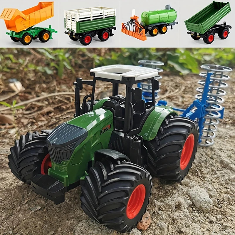 Traktor Pertanian Inersia 1:24 - Kids Outdoor Play Equipment ulasan dan harga