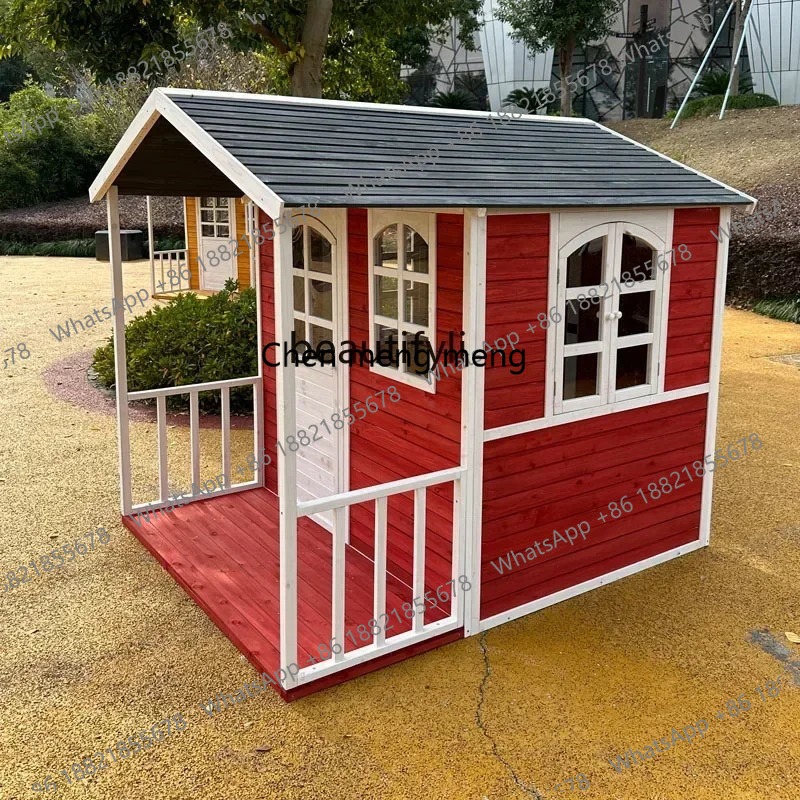 Rumah Mainan Anak Kayu Besar,  - Kids Outdoor Treehouse ulasan dan harga