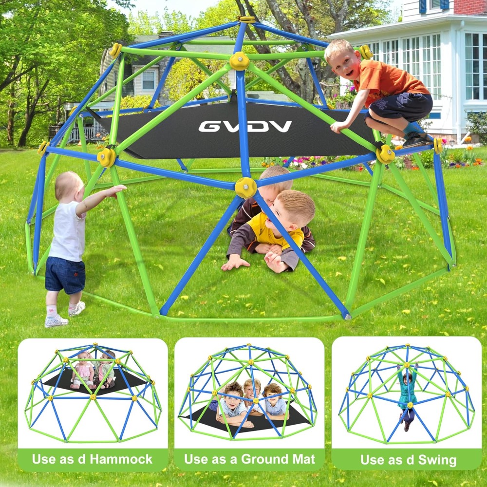 Kubah Panjat Anak Outdoor Biru - Kids Outdoor Climbing Dome ulasan dan harga