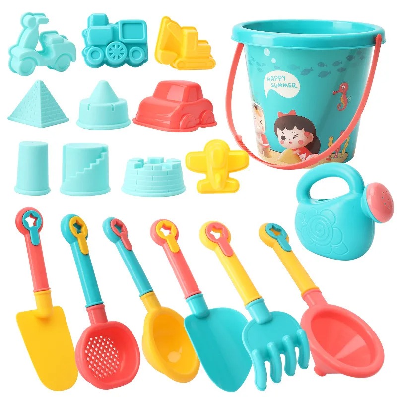 Set mainan pantai 18PCS, Set m - Kids Outdoor Water Play ulasan dan harga