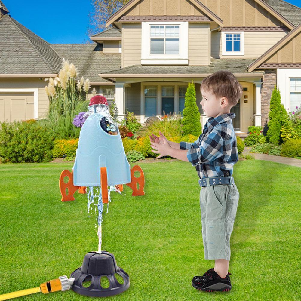 Mainan Peluncur Roket Penyiram - Kids Outdoor Garden Toys ulasan dan harga