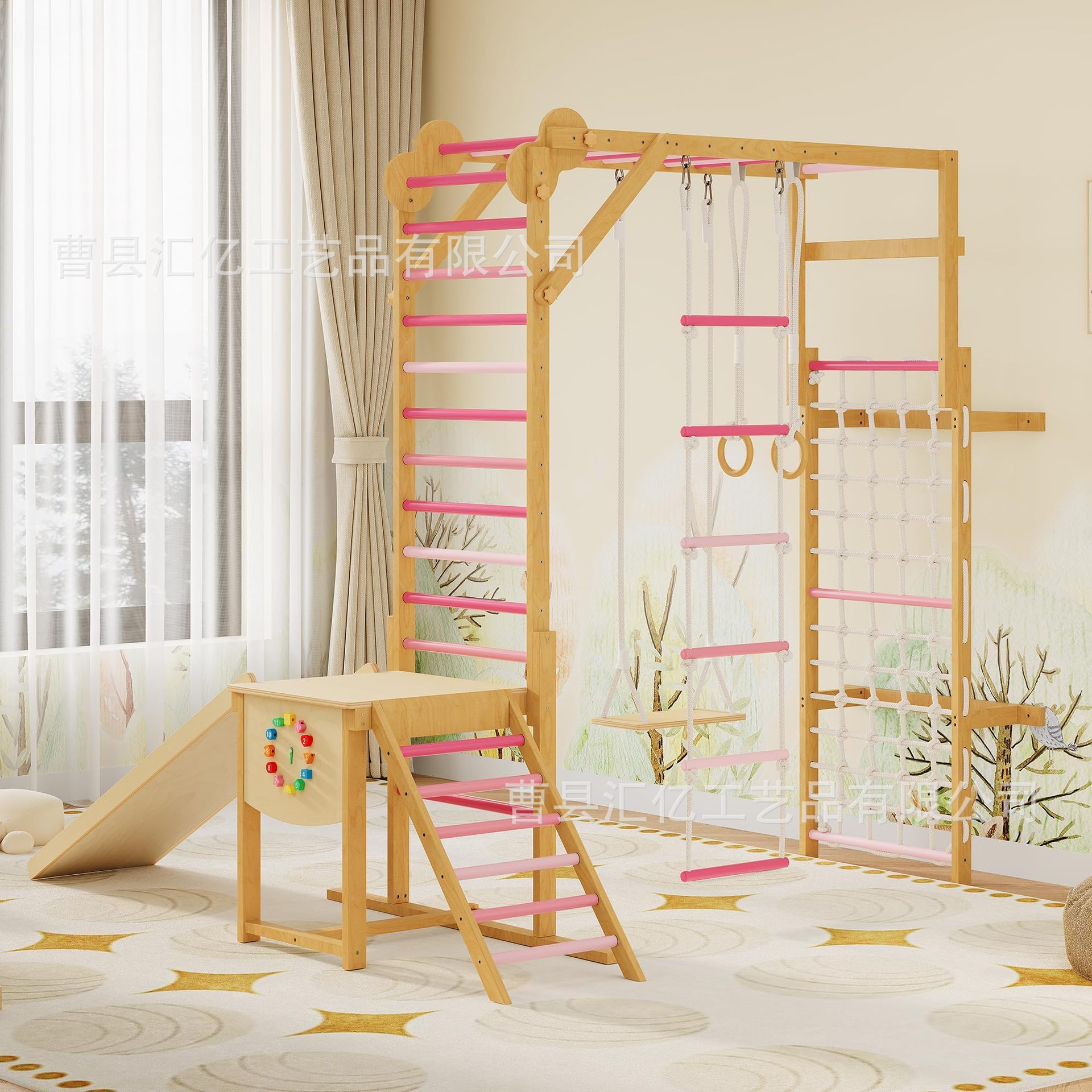 Mainan Kebugaran Fisik Anak da - Kids Outdoor Treehouse ulasan dan harga