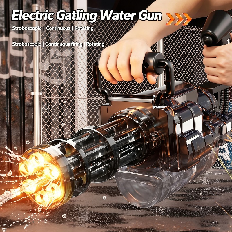 Senapan Air Gatling Otomatis B - Kids Outdoor Water Play ulasan dan harga