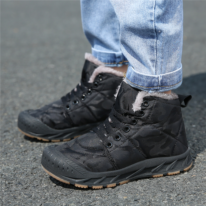 Sepatu Bot Salju Tebal Berbaha - Kids Outdoor Boots ulasan dan harga