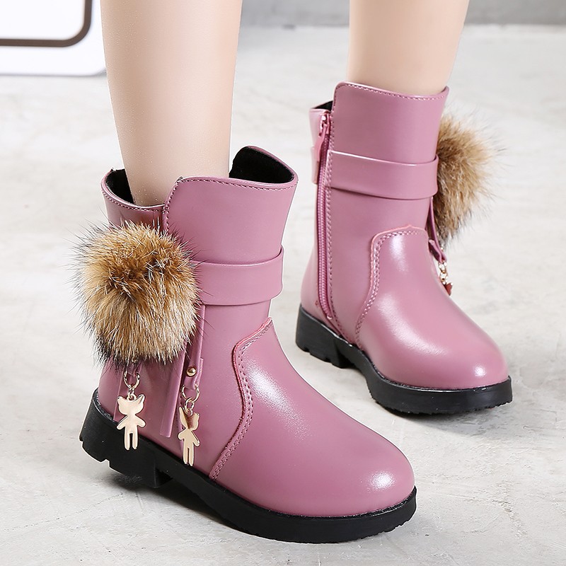 Sepatu Bot Salju Hangat Anti-S - Kids Outdoor Zipline ulasan dan harga