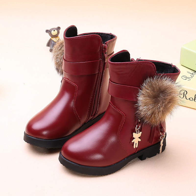 Sepatu Bot Salju Hangat Anti-S - Kids Outdoor Zipline ulasan dan harga