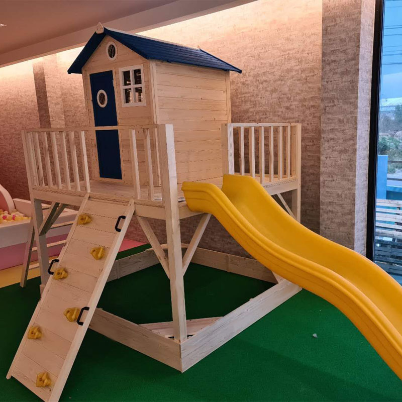 Rumah bermain anak, rumah poho - Kids Outdoor Treehouse ulasan dan harga