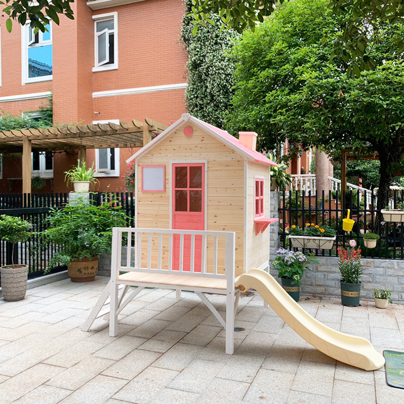 Rumah bermain anak, rumah poho - Kids Outdoor Treehouse ulasan dan harga