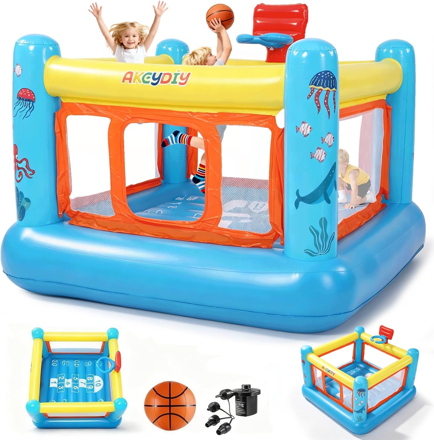 Rumah Loncat, Rumah Loncat Tiu - Kids Outdoor Jumping ulasan dan harga