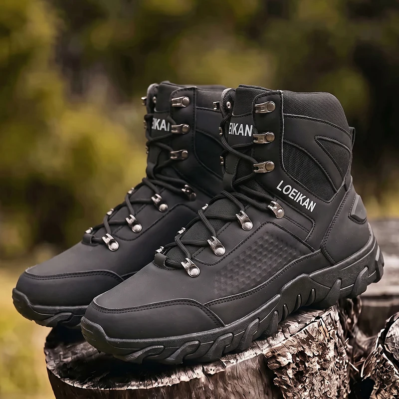 Sepatu Bot Taktis Pria Model H - Kids Outdoor Boots ulasan dan harga