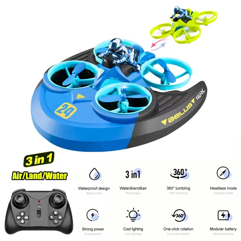 Pesawat RC 3-in-1 Darat Udara  - Kids Outdoor Quad ulasan dan harga
