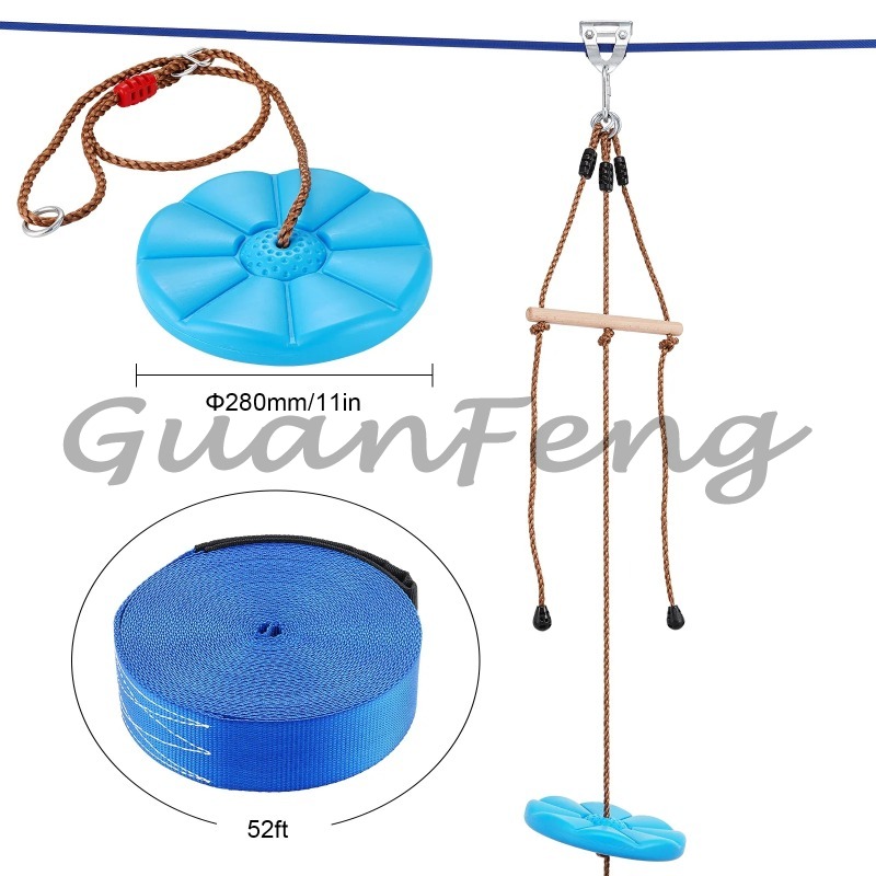 Paket Seluncur Tali Sejauh 52  - Kids Outdoor Zipline ulasan dan harga