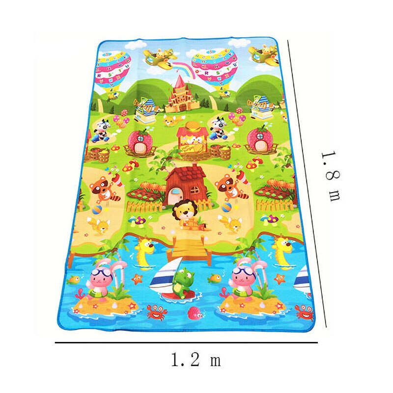 Tikar bermain bayi, mainan kar - Kids Outdoor Mat Waterproof ulasan dan harga
