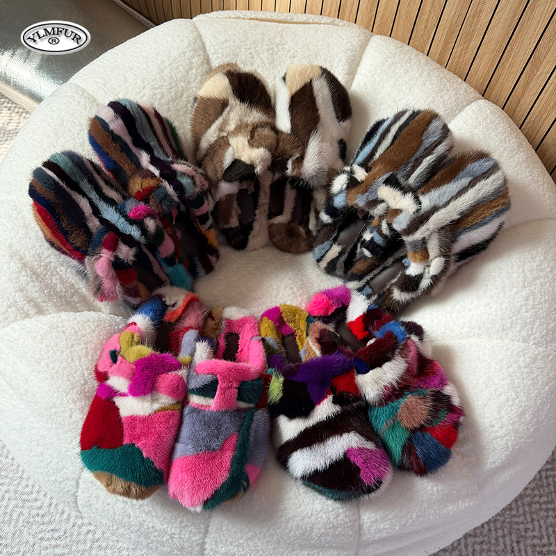 Sandal Bulu Mink Mewah Wanita  - Kids Outdoor Shoes ulasan dan harga