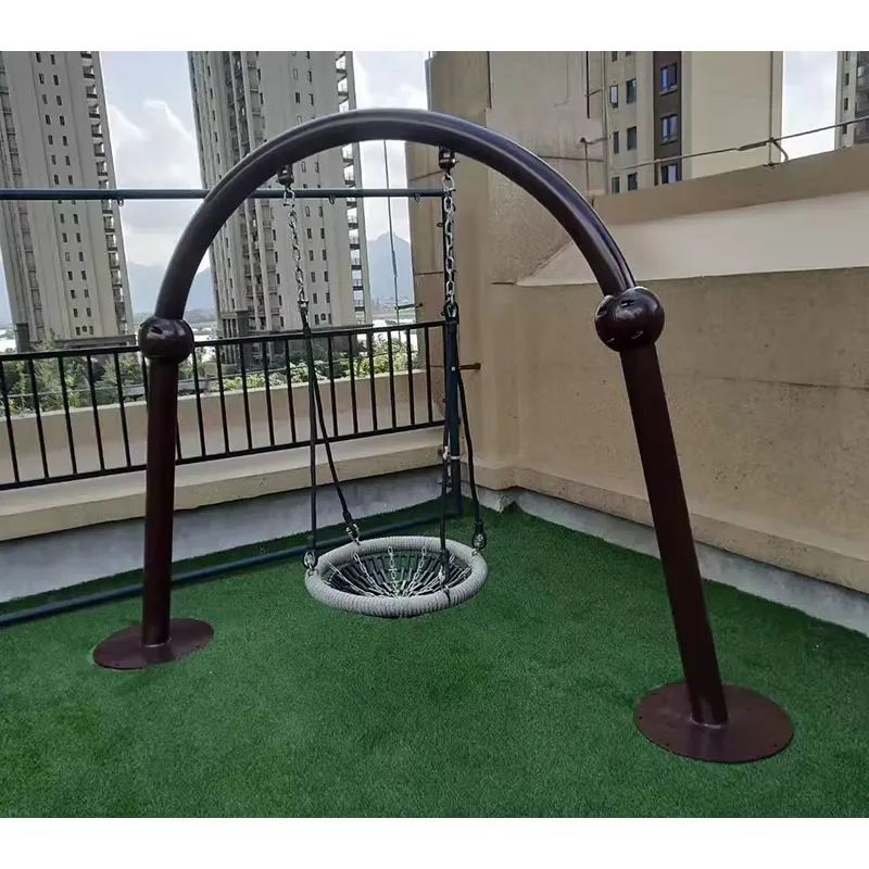 Ayunan Bulat Gantung untuk Ana - Kids Outdoor Nest Swing ulasan dan harga
